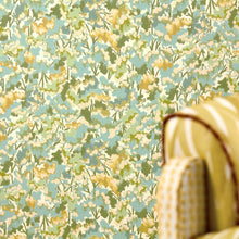 113121 Tree Tops Idyllic Honey/Clover/Sky Wallpaper by Harlequin