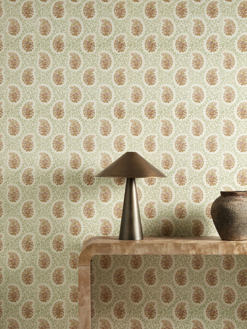 HFUP113345 Paisley Seaglass Wallpaper by Harlequin