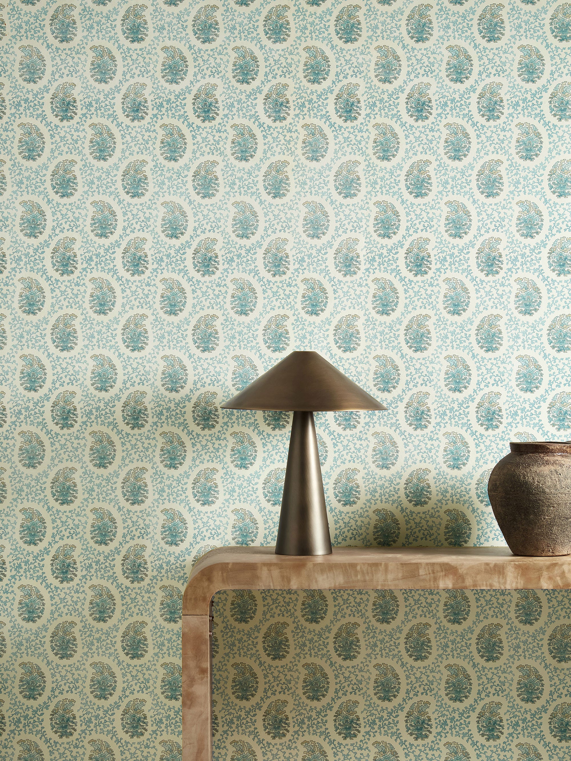 HFUP113347 Paisley Indigo Wallpaper by Harlequin