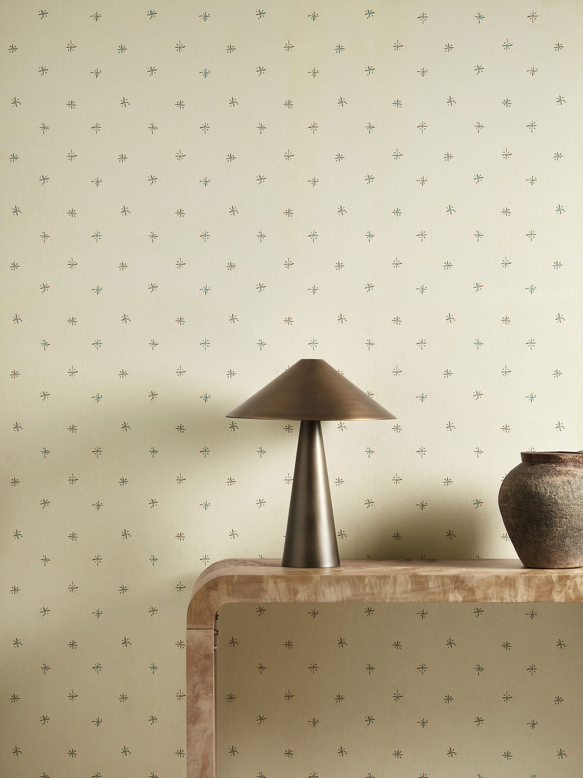 HFUP113351 Tidam Terracotta Wallpaper by Harlequin