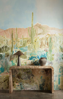 HFUP113369 Saltillo Grounded/Succulent/Haze Wallpaper by Harlequin