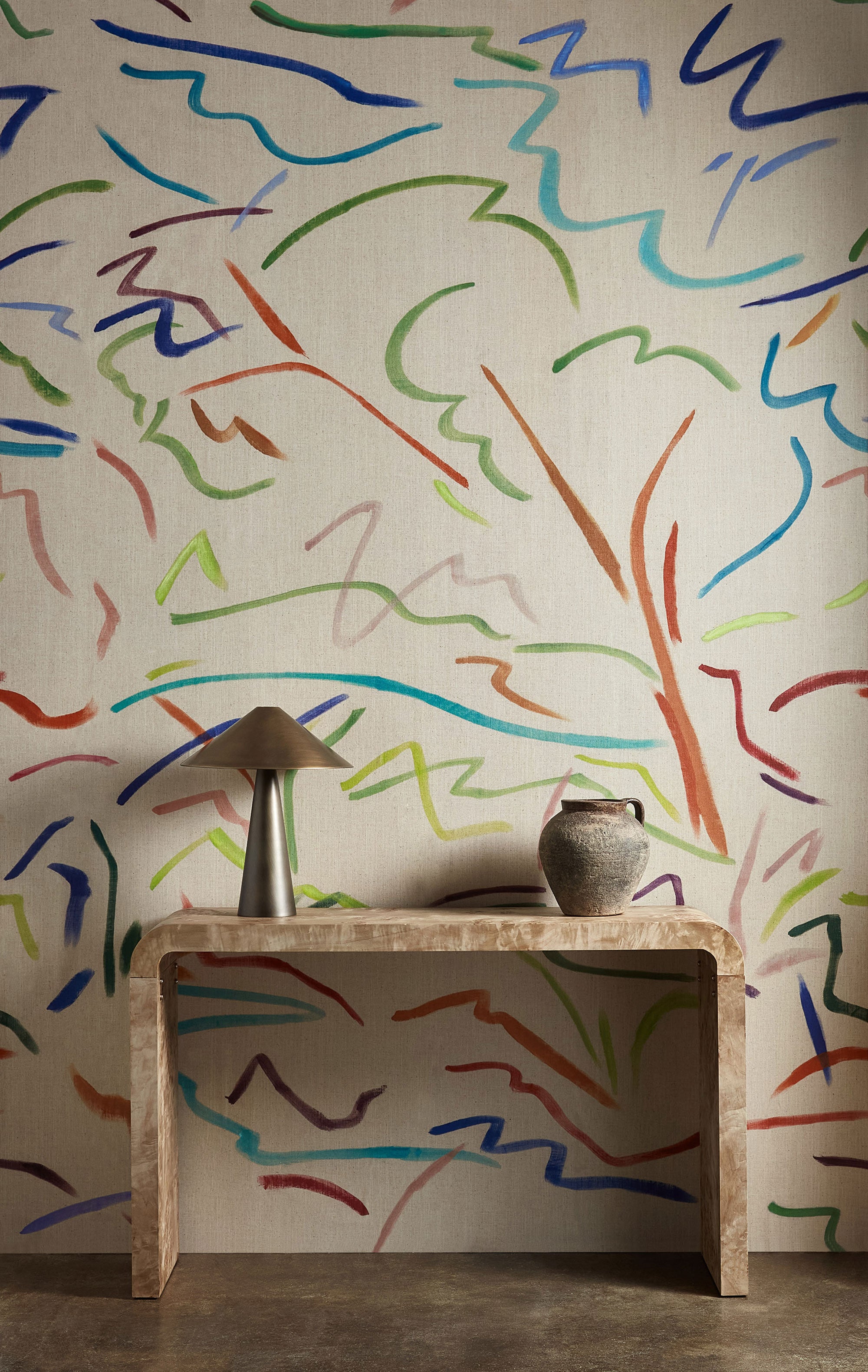 HFUP113371 Pintura Majorelle/Spice/Forest Wallpaper by Harlequin