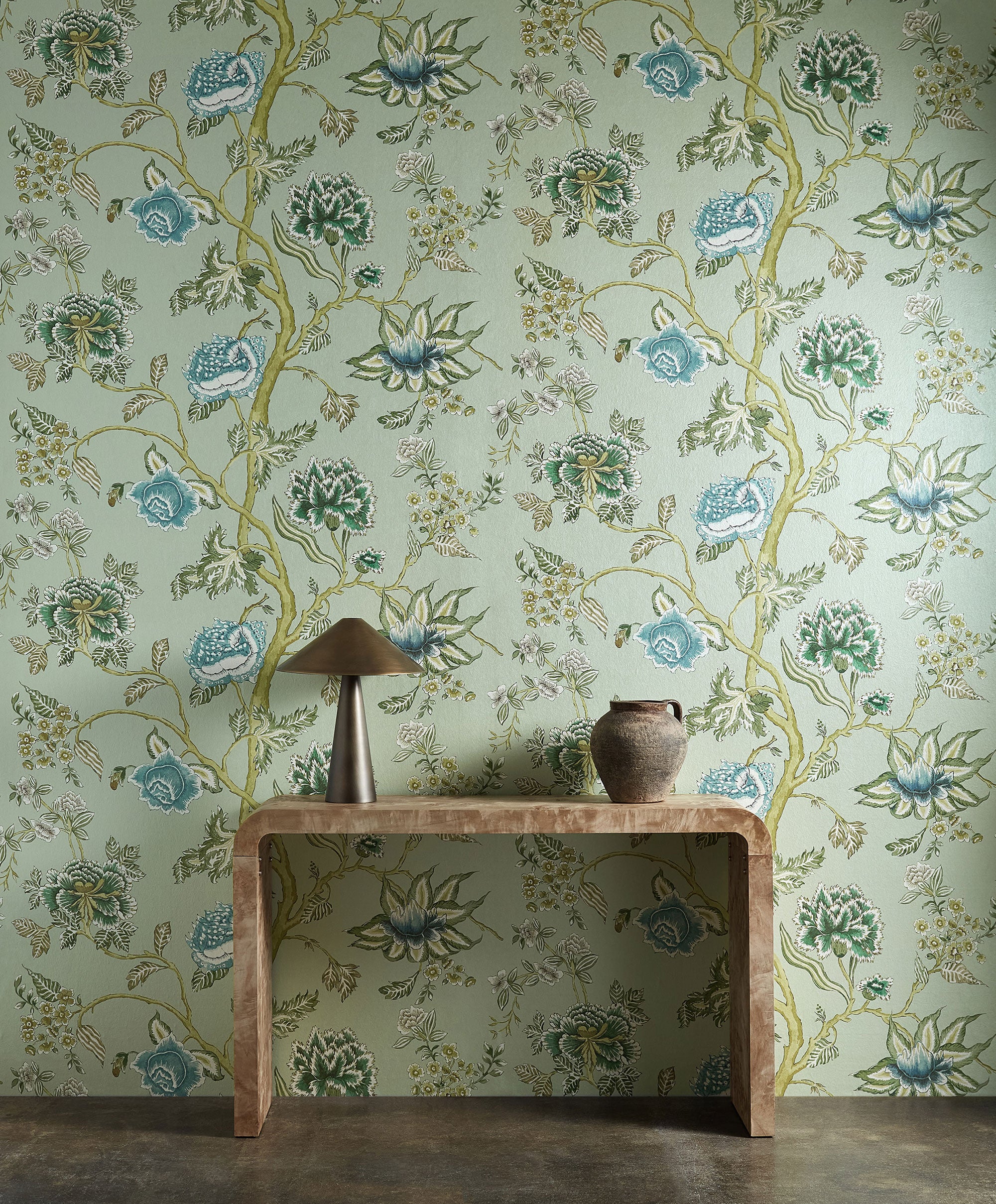 HFUP113373 Indienne Emerald/Citrine Wallpaper by Harlequin