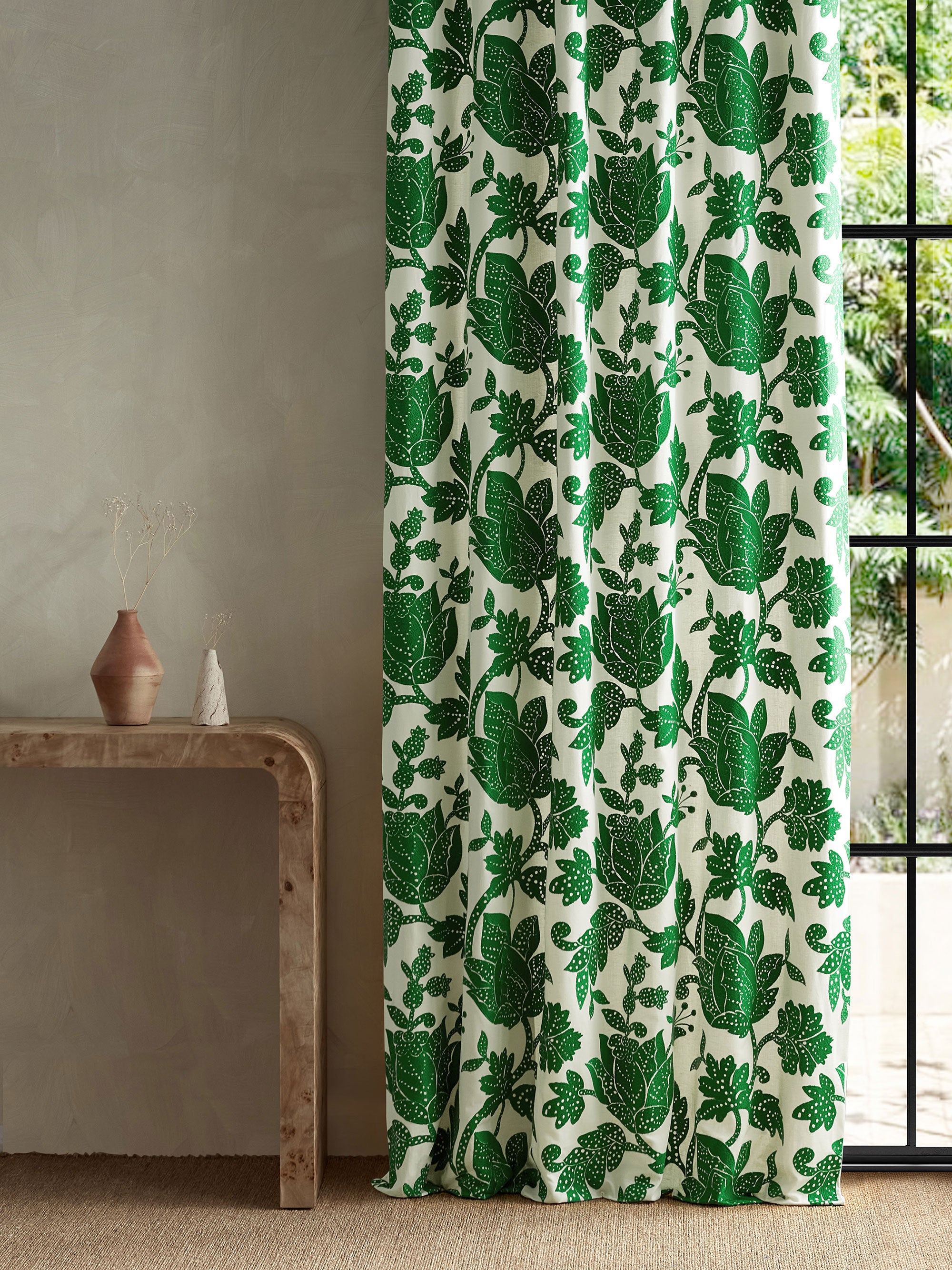 134778 Zamora Emerald Zamora Fabric by Harlequin