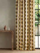 134785 Kaleido Clay/Nectar Zamora Fabric by Harlequin