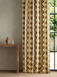 134785 Kaleido Clay/Nectar Zamora Fabric by Harlequin