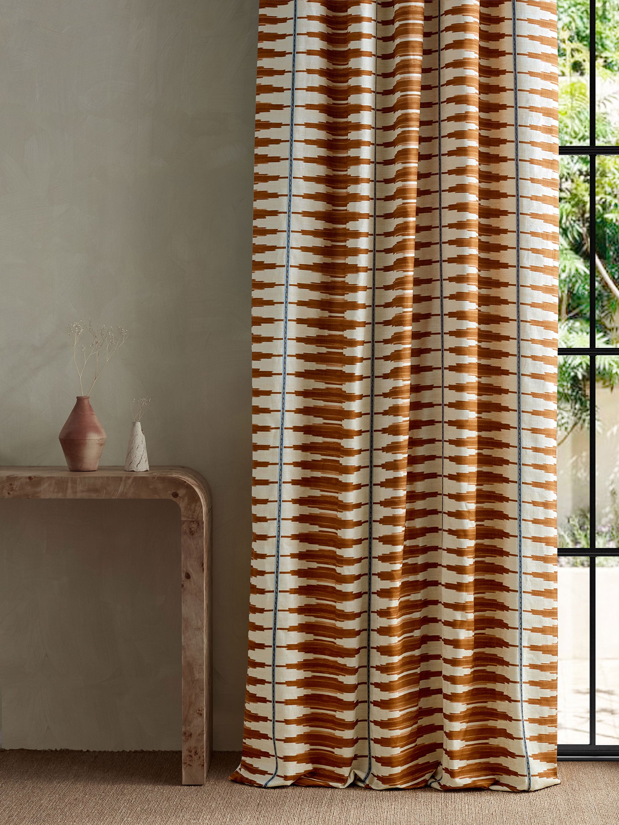 134853 Cintilla Spice/Adriatic Zamora Fabric by Harlequin