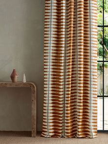 134853 Cintilla Spice/Adriatic Zamora Fabric by Harlequin