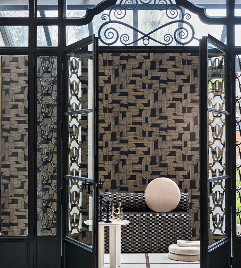 Hector Square Jasmin Wallpaper by Casamance