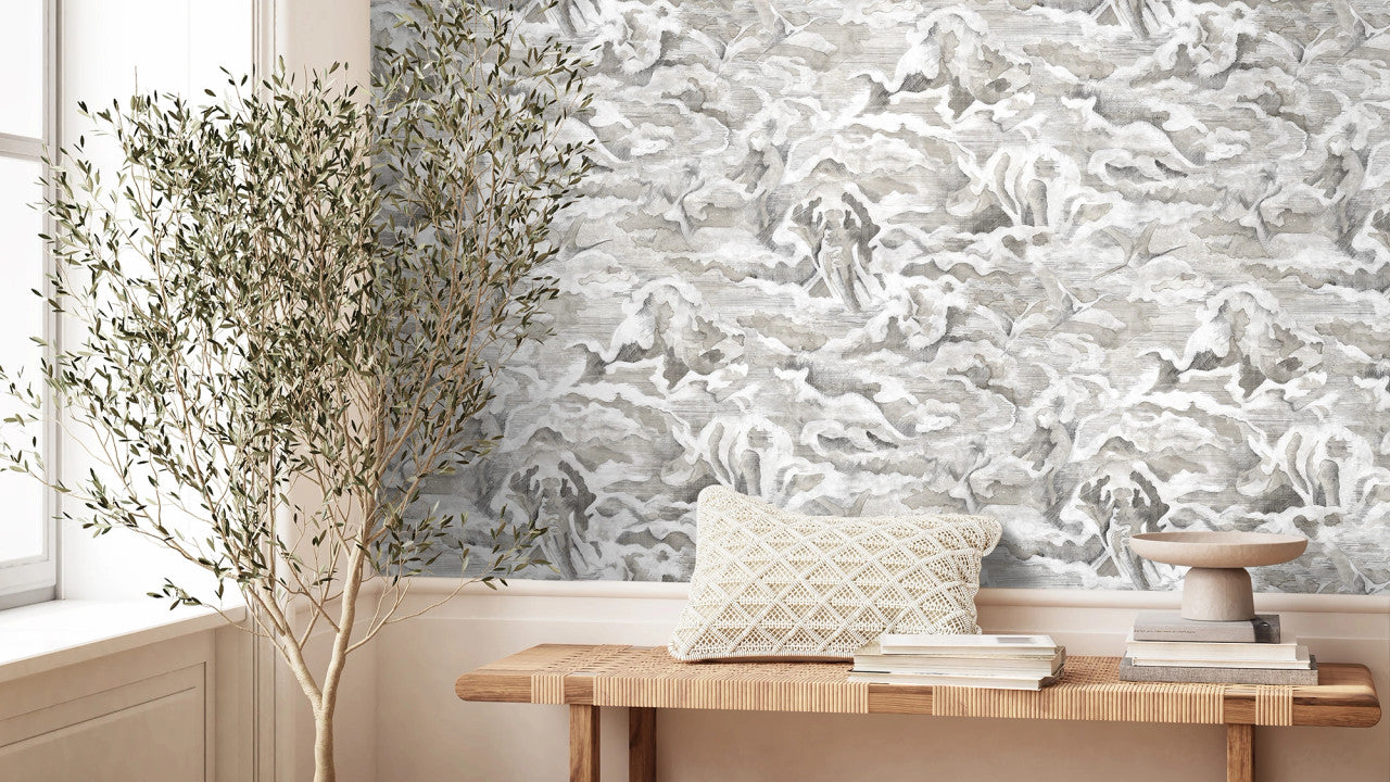 BMWL005/05A Hidden Clouds Wild Life Wallpaper by Brand McKenzie