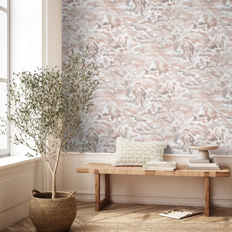 BMWL005/05D Hidden Clouds Wild Life Wallpaper by Brand McKenzie