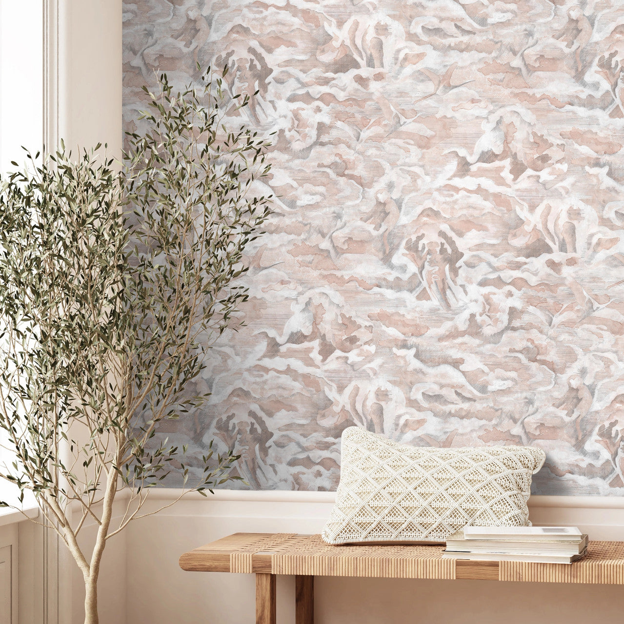 BMWL005/05D Hidden Clouds Wild Life Wallpaper by Brand McKenzie