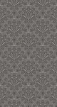Deco Fan Black Elegance Wallpaper by Hoopla Walls
