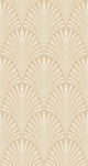 Leaf Fan Gold Elegance Wallpaper by Hoopla Walls