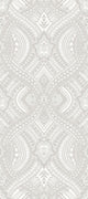 Ogee Damask Grey Elegance Wallpaper by Hoopla Walls