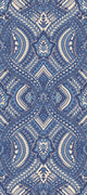 Ogee Damask Navy Blue Elegance Wallpaper by Hoopla Walls