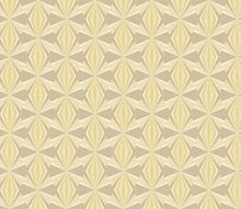 HWA1048W Sunray Diamond Grey & Yellow Wallpaper by Hoopla Walls