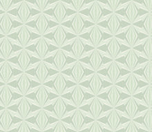 HWA1051W Sunray Diamond Mint Green Wallpaper by Hoopla Walls