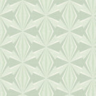 HWA1051W Sunray Diamond Mint Green Wallpaper by Hoopla Walls