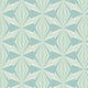 Sunray Diamond Teal Blue Geo Wallpaper by Hoopla Walls