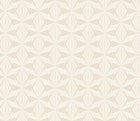 HWA1055W Sunray Diamond Beige Wallpaper by Hoopla Walls
