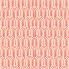 HWA1072W Retro Arch Blush Pink Wallpaper by Hoopla Walls