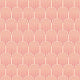 Retro Arch Blush Pink Geo Wallpaper by Hoopla Walls