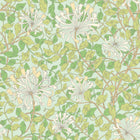 HWA1077W Honeysuckle Leaf Trail Duck Egg Blue Wallpaper by Hoopla Walls