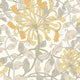 Honeysuckle Leaf Trail Warm Grey Eden Wallpaper by Hoopla Walls