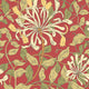 Honeysuckle Leaf Trail Terracotta Eden Wallpaper by Hoopla Walls