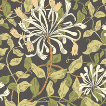 HWA1086W Honeysuckle Leaf Trail Chalkboard Wallpaper by Hoopla Walls