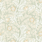 HWA1092W Rosehip Trail Sage Green Wallpaper by Hoopla Walls
