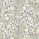 Rosehip Trail Grey Stone Eden Wallpaper by Hoopla Walls