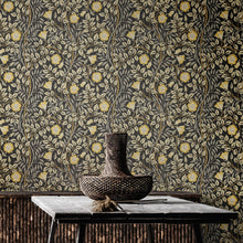 HWA1094W Rosehip Trail Chalkboard Wallpaper by Hoopla Walls