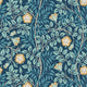 Rosehip Trail Navy Blue Eden Wallpaper by Hoopla Walls