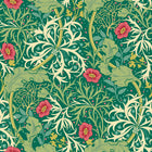 HWA1108W Seaweed Garden Emerald Wallpaper by Hoopla Walls
