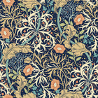 HWA1111W Seaweed Garden Navy Blue Wallpaper by Hoopla Walls