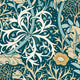 Seaweed Garden Petrol Blue Eden Wallpaper by Hoopla Walls
