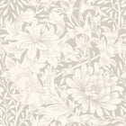 HWA1113W Chrysanthemum Dove Wallpaper by Hoopla Walls