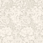 HWA1113W Chrysanthemum Dove Wallpaper by Hoopla Walls