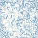 Chrysanthemum Wedgewood Blue Eden Wallpaper by Hoopla Walls