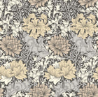 HWA1121W Chrysanthemum Graphite Mix Wallpaper by Hoopla Walls