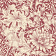 Chrysanthemum Ruby Red Eden Wallpaper by Hoopla Walls