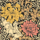 Chrysanthemum Ginger Eden Wallpaper by Hoopla Walls