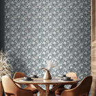 HWA1149W Chunky Flower Summer Shower Wallpaper by Hoopla Walls