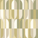 Building Blocks Olive Mix Geo Wallpaper by Hoopla Walls