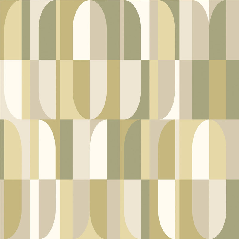 HWA1165W Building Blocks Olive Mix Wallpaper by Hoopla Walls