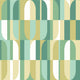 Building Blocks Forest Mix Geo Wallpaper by Hoopla Walls