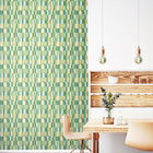 HWA1166W Building Blocks Forest Mix Wallpaper by Hoopla Walls