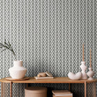 HWA1173W Retro Flower Chalkboard Wallpaper by Hoopla Walls